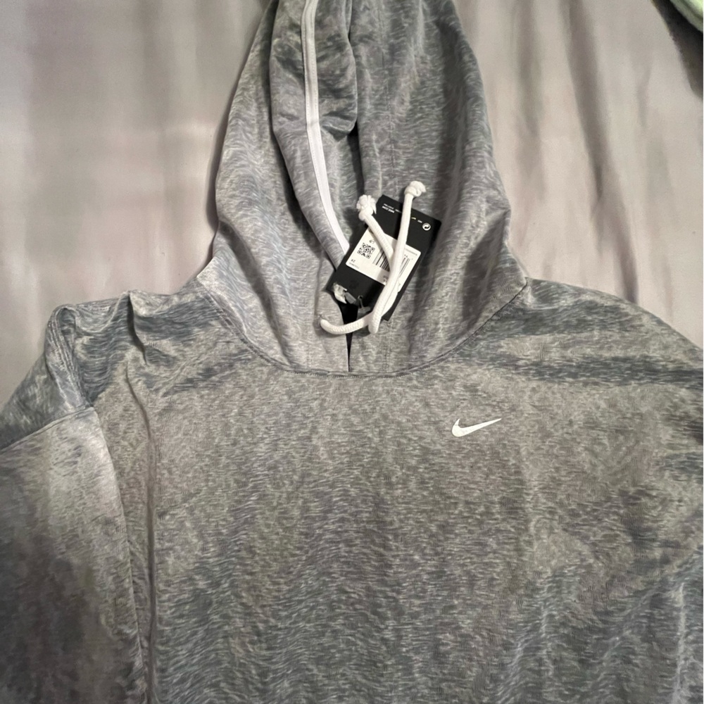 Nike - Womens - Icon Clash Pullover Hoodie - XXL - Pearl Grey - NWT - Picture 3 of 5